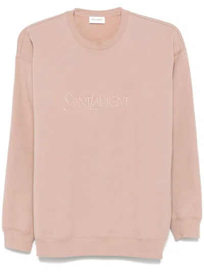 Saint Laurent Sweaters Nude Rose In Multi