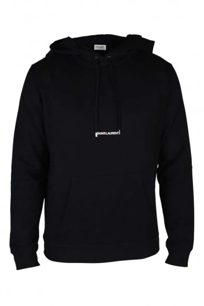 Saint Laurent Sweatshirt In Black