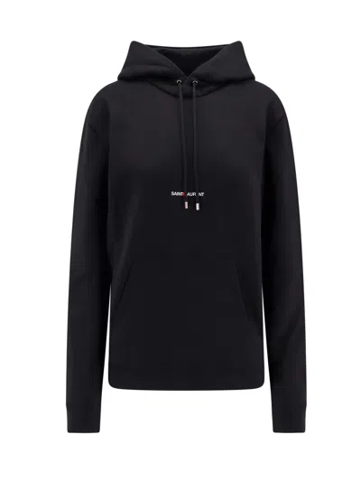 Saint Laurent Sweatshirt In Black