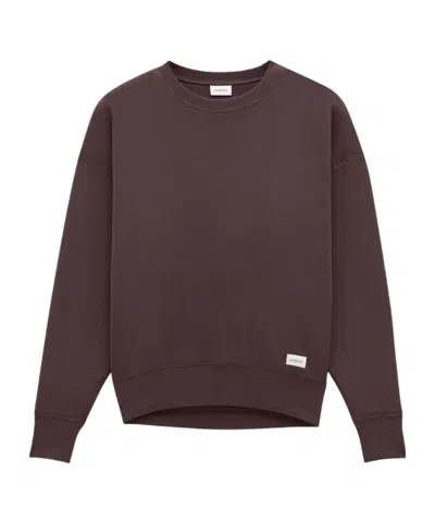 SAINT LAURENT SAINT LAURENT LOGO DETAILED CREWNECK SWEATSHIRT