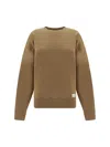Saint Laurent Caramel Coloured Plush Sweatshirt In Caramel