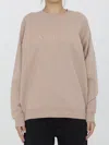 Saint Laurent Sweatshirt In Pink