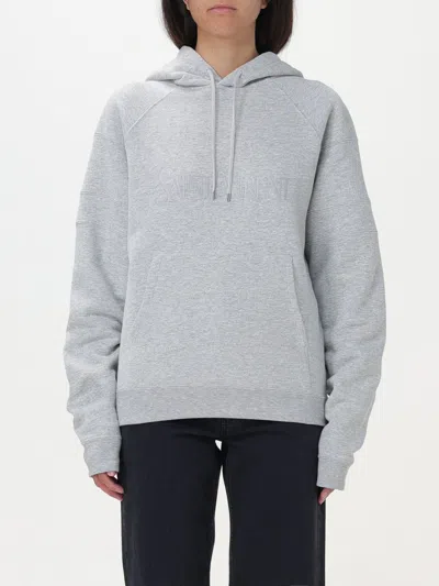 Saint Laurent Sweatshirt  Damen Farbe Grau In Grey