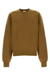 Saint Laurent Cassandre Sweatshirt In Brown