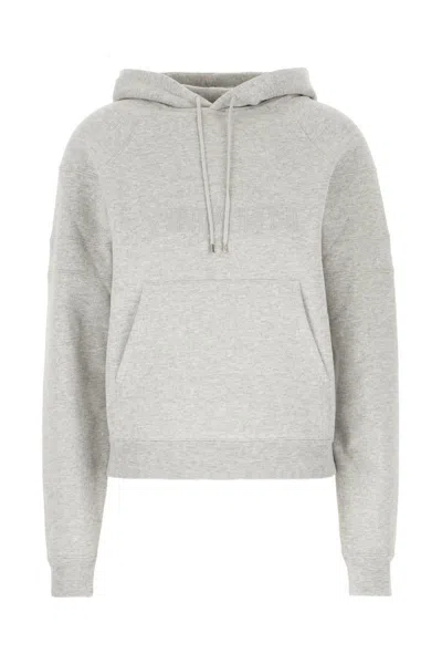Saint Laurent Sweatshirts In White