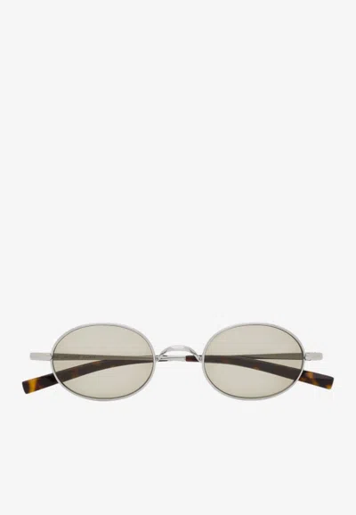 Saint Laurent Sl 948 T Round-frame Sunglasses In Multi
