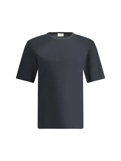 Saint Laurent T-shirt In Blue
