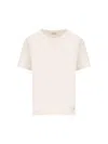 Saint Laurent T-shirt And Polo Shirt In Beige