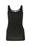 Saint Laurent T-shirt In Black