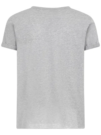 Saint Laurent T-shirt In Gray