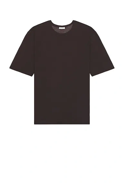 Saint Laurent Cotton T-shirt In 黑色
