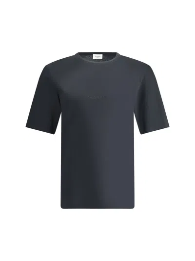 Saint Laurent T-shirt In Noir Blanchi
