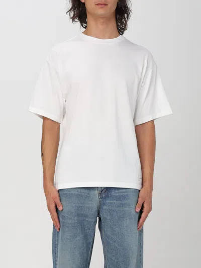 Saint Laurent Cotton And Modal T-shirt In White