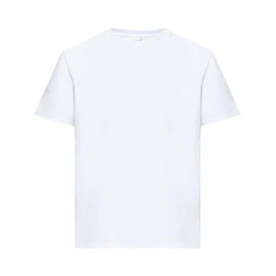 Pre-owned Saint Laurent T-shirt Small Fit 'biancospino' | White | Men's Size L