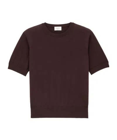 Saint Laurent T-shirt Sweater In Wool
