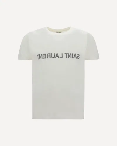 Saint Laurent T-shirt In White