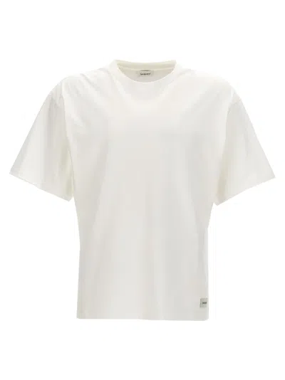 Saint Laurent Cotton And Modal T-shirt In White