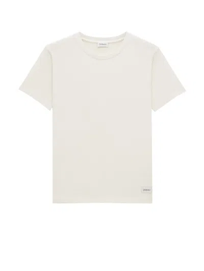Saint Laurent Logo-tag T-shirt In Multicolor
