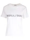 Saint Laurent Reverse Logo T-shirt