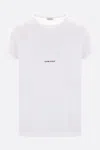 Saint Laurent Logo-print Cotton T-shirt