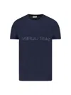 Saint Laurent Reverse Logo T-shirt In Black
