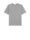 Saint Laurent White Cotton T-shirts And Polos In Multi