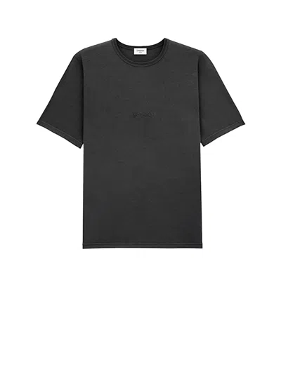 Saint Laurent T-shirts And Polos In Black