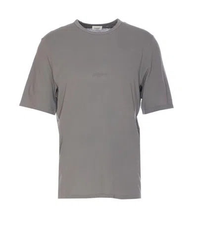 Saint Laurent T-shirts And Polos In Gray