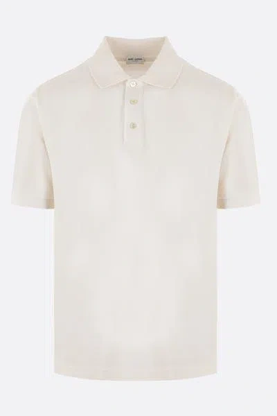 Saint Laurent T-shirts And Polos In Beige