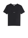 Saint Laurent T-shirts And Polos Black