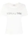 Saint Laurent White Cotton Clothing T-shirts And Polos In White