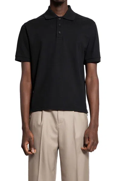 Saint Laurent T-shirts & Tank Tops In Black