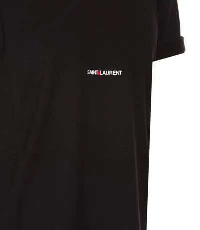 Saint Laurent T-shirts & Undershirts In Black