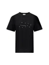 Saint Laurent Stars T-shirt In Black