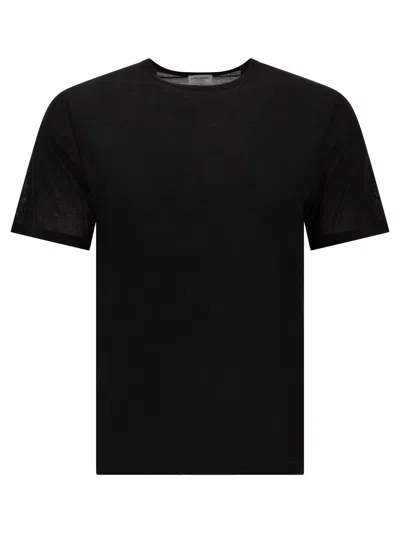 Saint Laurent T-shirts Black
