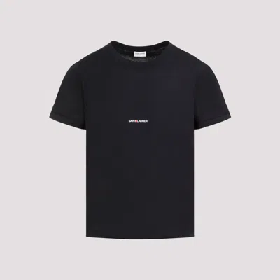 Saint Laurent T-shirts Black