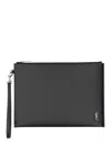 Saint Laurent Tablet Holder "tiny Cassandras" Small In Black