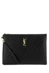 Saint Laurent Tablet Pouch In Blue