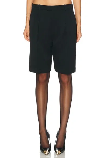 Saint Laurent Tailored Bermuda Short In Multi