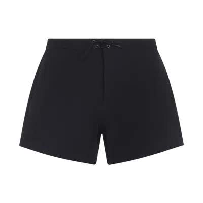 SAINT LAURENT SAINT LAURENT TAILORED BLACK SWIM SHORTS