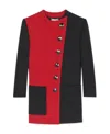 Saint Laurent Tailored Button-up Jacket In Black