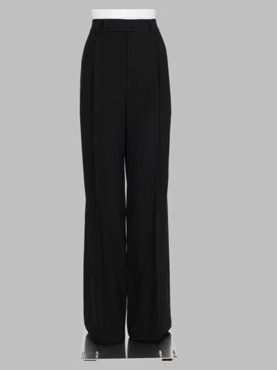 Saint Laurent Tailored High-rise Trousers In Black