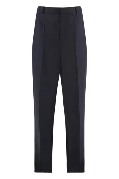 SAINT LAURENT TAILORED WOOL TROUSERS