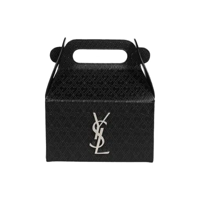 Pre-owned Saint Laurent Take-away Box 'black'