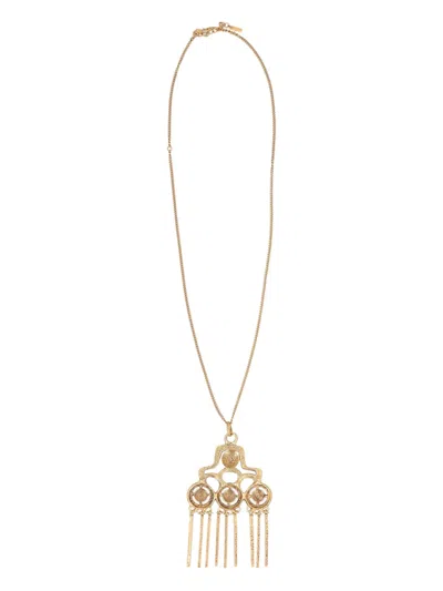 Pre-owned Saint Laurent Talisman Pendant Necklace
