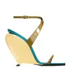 Saint Laurent Tallulah Wedges In Patent Leather