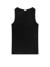 Saint Laurent Knit Top In Black