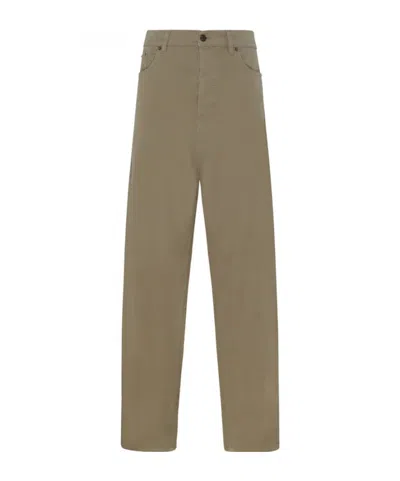 Saint Laurent Tapered Jeans In Gray