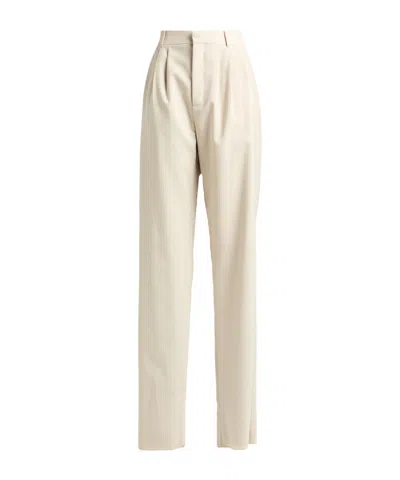 Saint Laurent Tapered Trousers In Multi