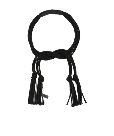 SAINT LAURENT SAINT LAURENT TASSEL KNOT BRACELET